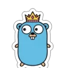 Go Gopher with Crown
