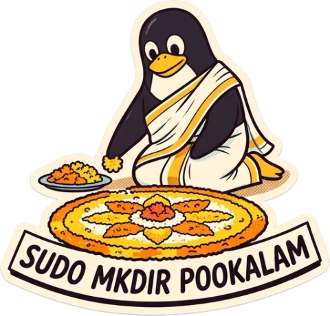 Sudo mkdir pookalam meme