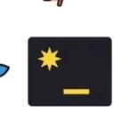 Terminal Window with Festival Star