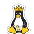 Tux King in Mundu & Crown